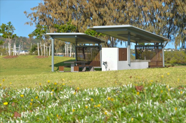 Picnic Area at Front Beach